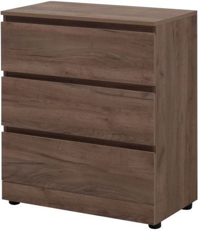 Комод Aquanet Сканди 700x400 Дуб крафт (3 ящика)