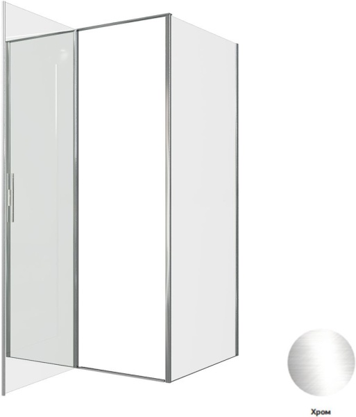 Душевой уголок Allen Brau Priority 120x90 3.31031.00 + 3.31043.00 хром