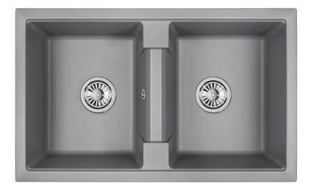 Мойка для кухни Granula 8101 алюминиум, 81х50 см, прямоугольная