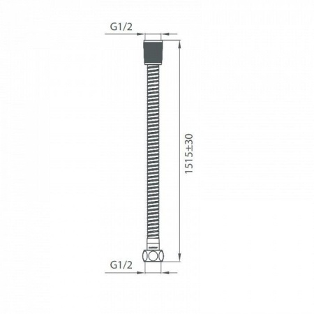 Шланг для душа Milardo 130S150M19