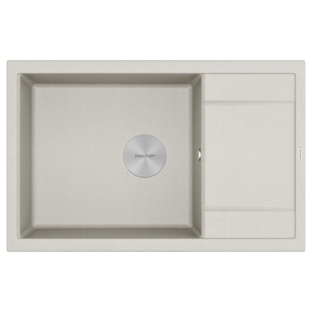 Мойка FLUGEN 60, IT-GRANIT, PM317850-GR, серый, 780х500 мм, Paulmark