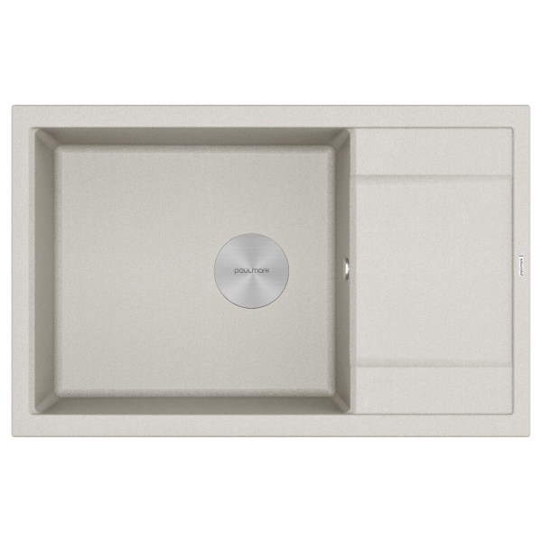 Мойка FLUGEN 60, IT-GRANIT, PM317850-GR, серый, 780х500 мм, Paulmark
