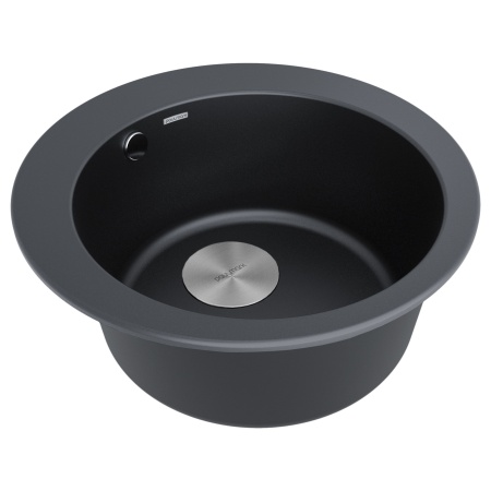 Мойка GELEGEN 50, IT-GRANIT, PM404800-BLM, черный, D475 мм, Paulmark