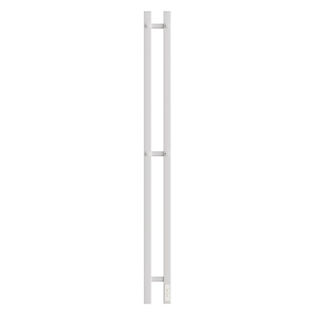 Полотенцесушитель электрический REFLEXION Гоби RXT031108WH 1100x80 с крючками, белый матовый