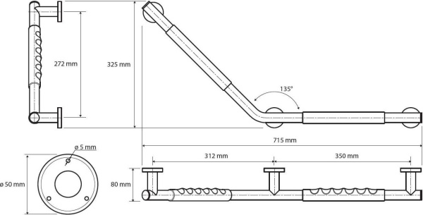 Поручень Bemeta Omega 104507711