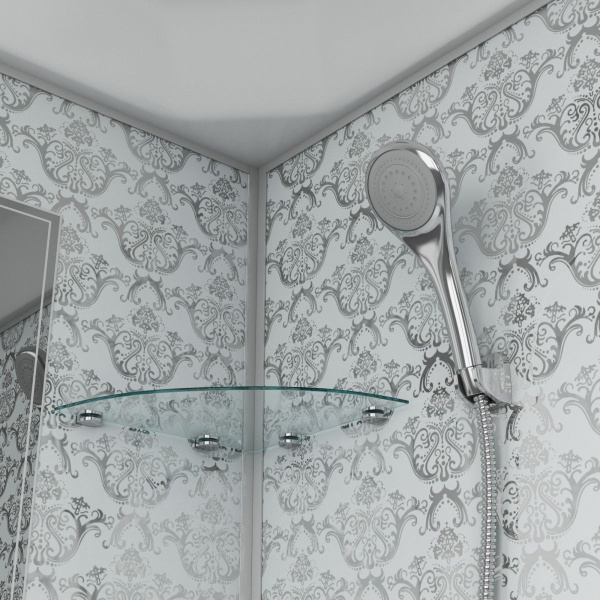 Душевая кабина Niagara Luxe NG-7701DW 90x90х210, низкий поддон 15 см, стенки белые