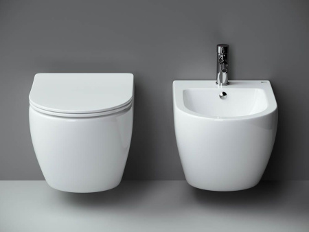 Подвесное биде Ceramicanova Metropol, белый, CN4003