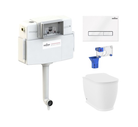 Комплект инсталляции и унитаза 5 в 1 Lavinia Boho Relfix Bell Pro 87060213