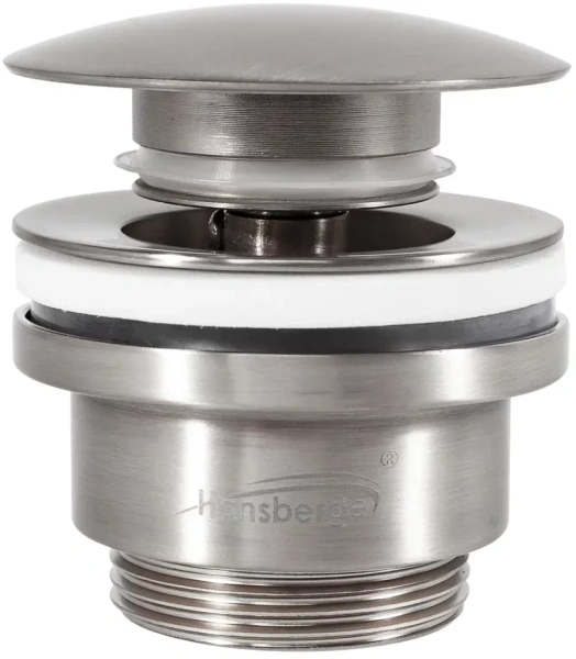 Донный клапан для раковины Hansberge H107 Никель