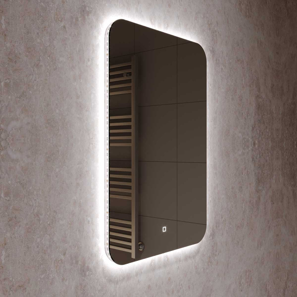 Зеркало Vincea LED VLM-2F550 550x800 c сенсорным выключателем и диммером