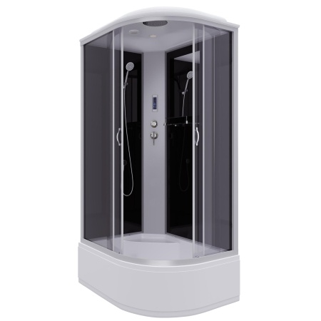 Душевая кабина Niagara Classic NG-2510-14LP 120х80х215, высокий поддон 40 см, стекло тонированное