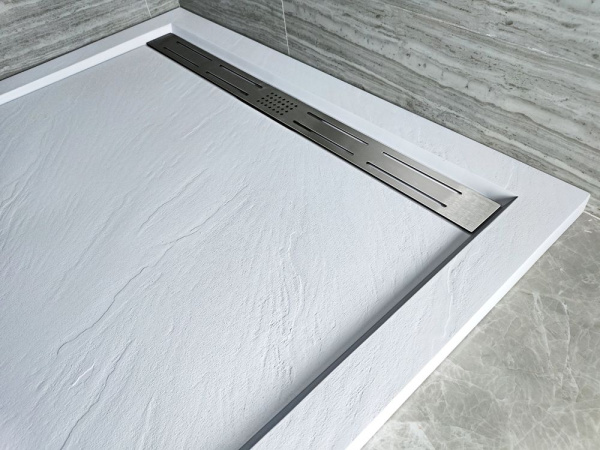 Душевой поддон с сифоном WeltWasser WW TRS 10080 STONE-WT