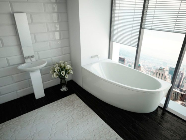 Акриловая ванна Aquatek Дива 160x90 DIV160-0000001 левая