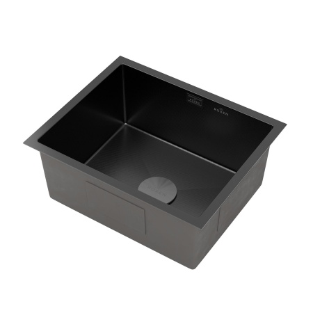 Кухонная мойка RoxenBath Uno 54 PVD графит (текстурное покрытие)