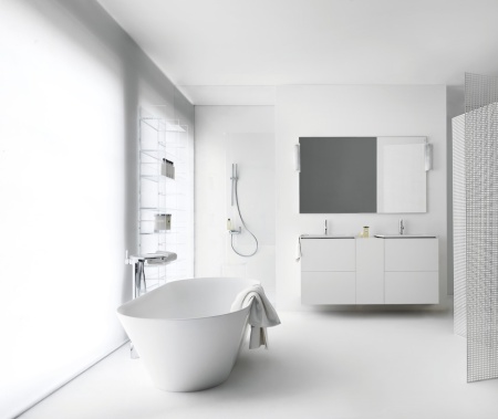 Ванна из материала Sentec Kartell by laufen 171,5х81,5 см, отдельностоящая, овальная 2.2633.2.000.000.1