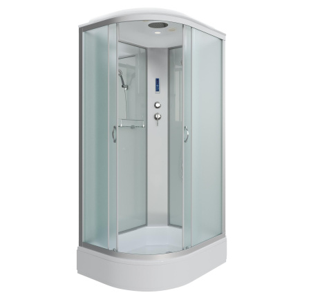 Душевая кабина Niagara Classic NG-33984-14RP 90х80х215, средний поддон 26 см, стекло матовое