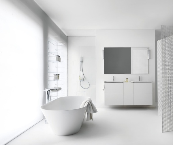Ванна из материала Sentec Kartell by laufen 171,5х81,5 см, отдельностоящая, овальная 2.2633.2.000.000.1