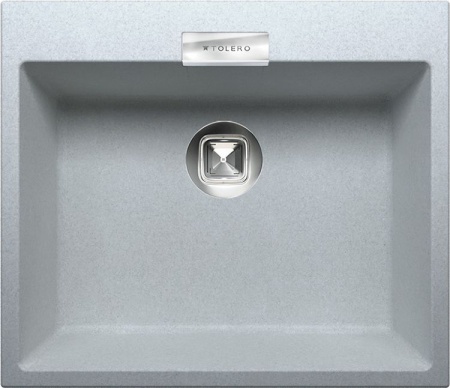 Кухонная мойка TOLERO Loft TL-580 №001 Серый металлик