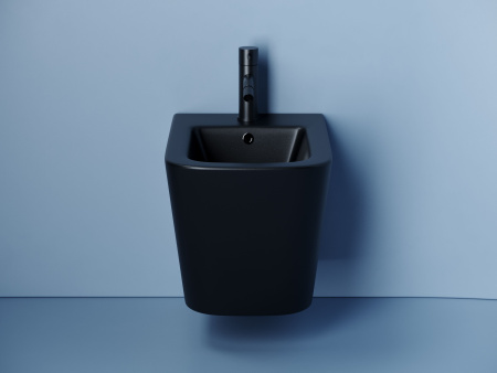 Подвесное биде Ceramicanova Union, черный матовый, CN4010MB