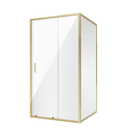 Душевое ограждение Niagara Nova NG-42-9AG-A110G 90x110x190 прямоугольник, дверь раздвижная