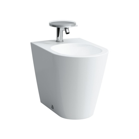 Биде Kartell by laufen 37х43 см, скрытая фиксация, напольное, без крышки 8.3233.1.000.302.1