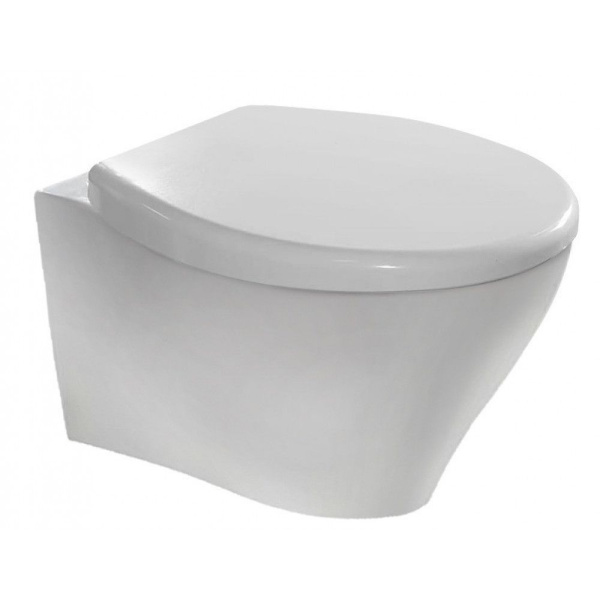 Комплект BERGES для монтажа  подвесного унитаза: инсталляция NOVUM525, кнопка L3 хром глянец, унитаз TOP Rimless, сидение дюропласт Mita SO, микролифт, быстросьем