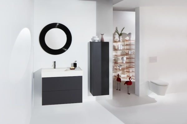 Подвесной унитаз Kartell by laufen 37х54,5 см, безободковый, без сиденья 8.2033.7.000.000.1