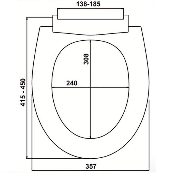 Сиденье для унитаза TRENTO TPL, S-DS-TRENTO-PL-t
