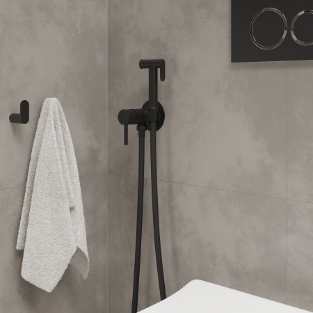 Смеситель встраиваемый RoxenBath Santi 500940-B с гигиеническим душем