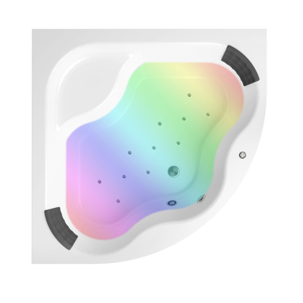 Аэромассажный комплект с хромотерапией 5 в 1 Lavinia Boho Aveo 361770AC