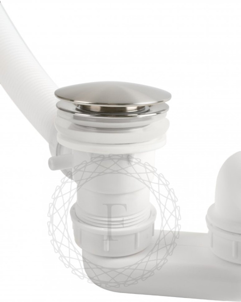 Сифон для ванны автоматический FILARETE FL90 (Никель)