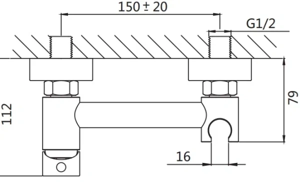 Смеситель с гигиеническим душем Shevanik S107