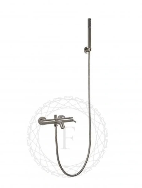 Смеситель для ванны с душем FILARETE Roun FL2120 (Никель)