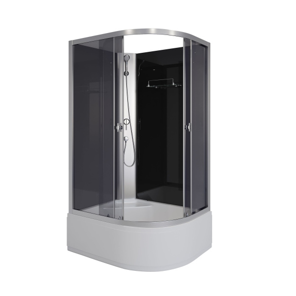 Душ.каб. Niagara Eco E90/26Q/TN/BK (900х900х2000) 4 места