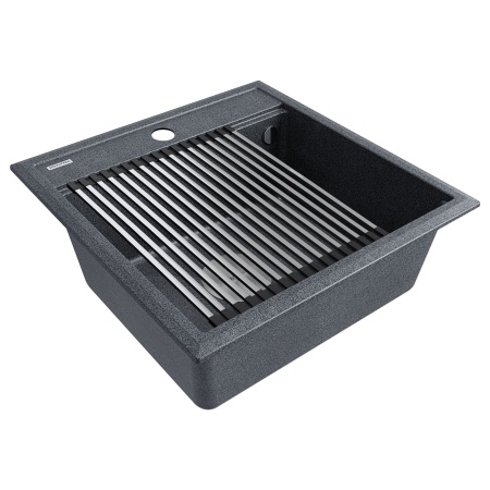 Мойка STEPIA 50, IT-GRANIT, PM115051-DG, графит, 500х510, Paulmark
