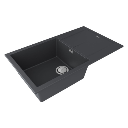 Мойка EXTENSIO 86, ACRYSTONE, PM988650-AN, ANTRACITE, 860х500 мм, Paulmark