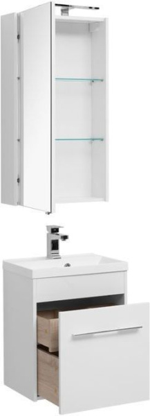 Мебель для ванной Aquanet Августа 50 белый