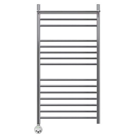 Полотенцесушитель электрический Point PN10150SPE П14 500x1000 с полкой левый/правый, хром