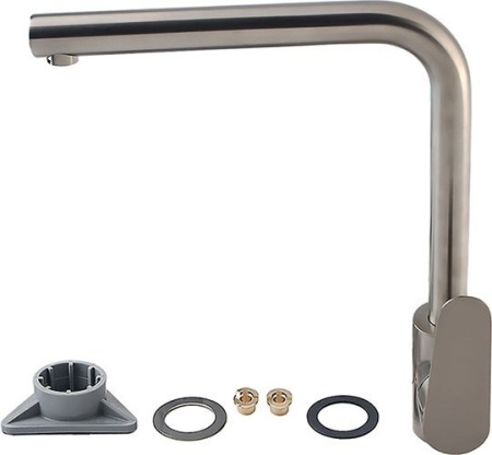 Hansgrohe Focus M41 Кухонный смеситель однорычажный 280 jet черный матовый 31817670