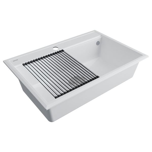 Мойка STEPIA 80, IT-GRANIT, PM117551-WH , белый, 750х510, Paulmark