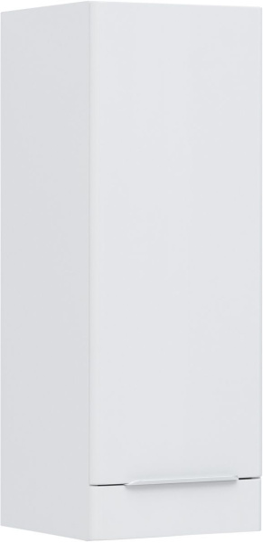 Шкаф-пенал Aquanet Ирис new 30 белый глянец