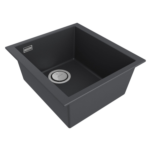 Мойка NEO CLASSIC 41, ACRYSTONE, PM964144-AN, ANTRACITE, 410х435 мм, Paulmark
