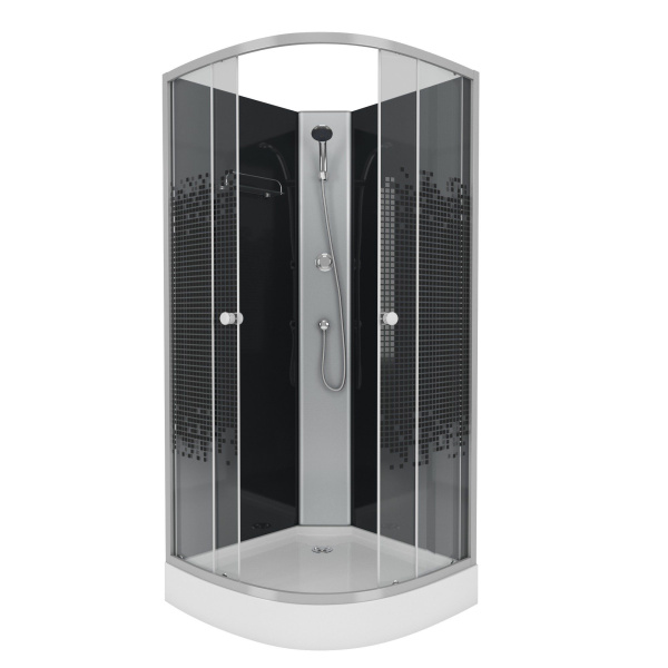 Душевая кабина Niagara Eco NG 4501-14BK без крыши