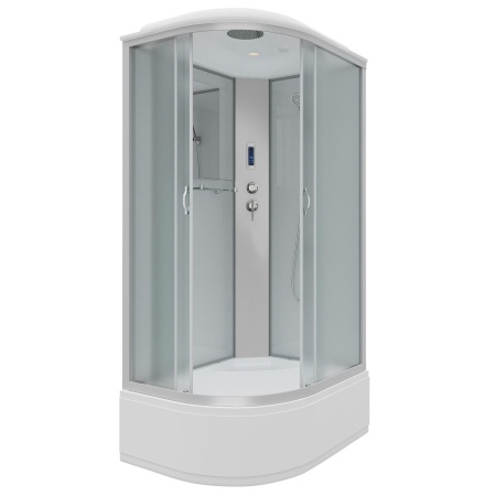 Душевая кабина Niagara Classic NG-2310-14RP 120х80х215, высокий поддон 40 см, стекло матовое