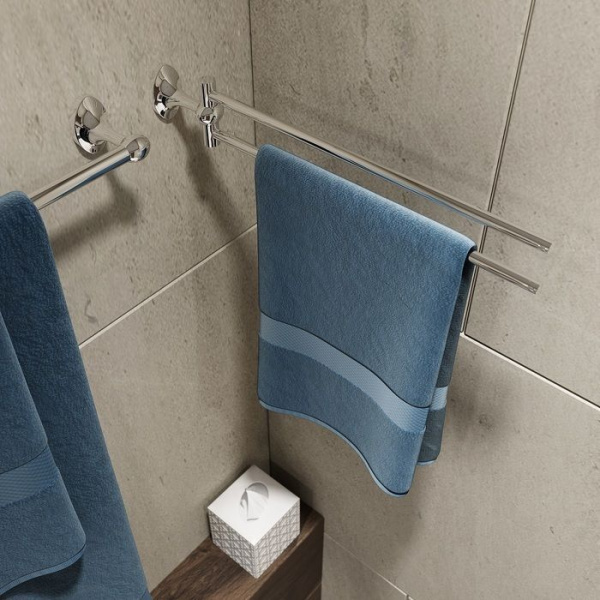 Полотенцесушитель двойной  IDDIS Mal сплав металлов MALSS20i49