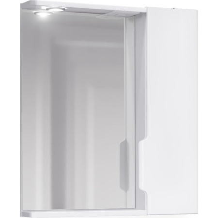 Зеркало-шкаф Jorno Moduo Slim 50 Mod.03.50/W белый