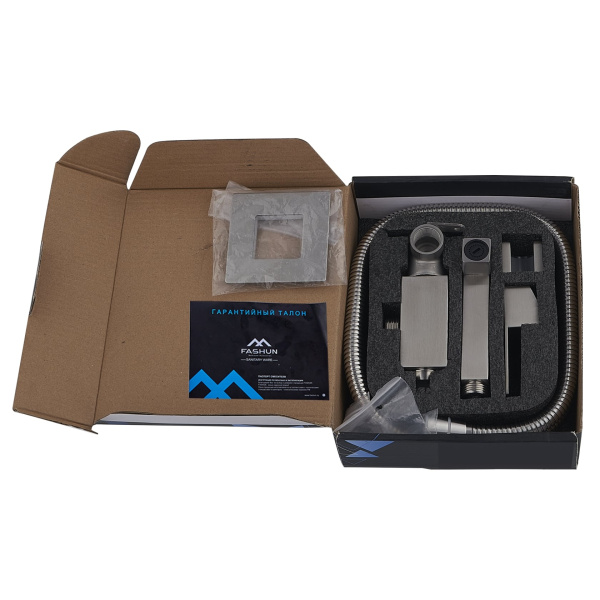 Гигиенический душ со смесителем FASHUN A57804, сатин