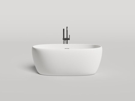 Ванна отдельностоящая Salini LUCE 150x75 покраска по RAL полностью, S-Stone, матовый 100122MF