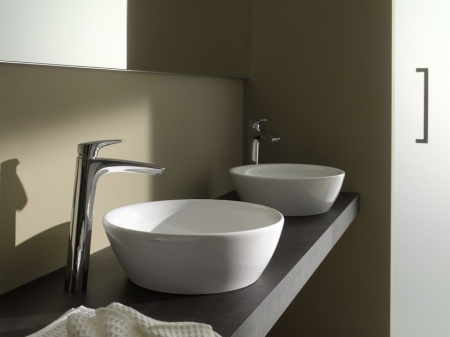 Накладная раковина Pro B 42х42х14 см, без отв. под смеситель, санфарфор 8.1296.2.000.109.1