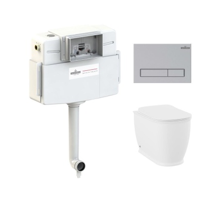 Комплект инсталляции и унитаза 4 в 1 Lavinia Boho Relfix Bell Pro 77060207